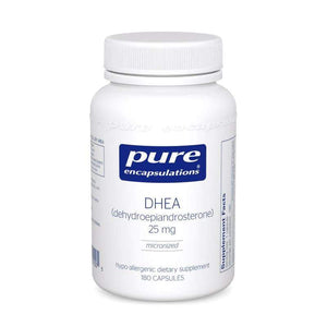 DHEA | 25 mg - 180 Capsules Oral Supplement Pure Encapsulations 