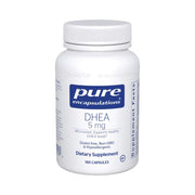 DHEA | Hypoallergenic Micronized DHEA - 5mg. 180 capsules Oral Supplement Pure Encapsulations 