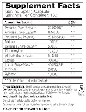 Digest Basic | Gentle Digestive Support - 180 Capsules