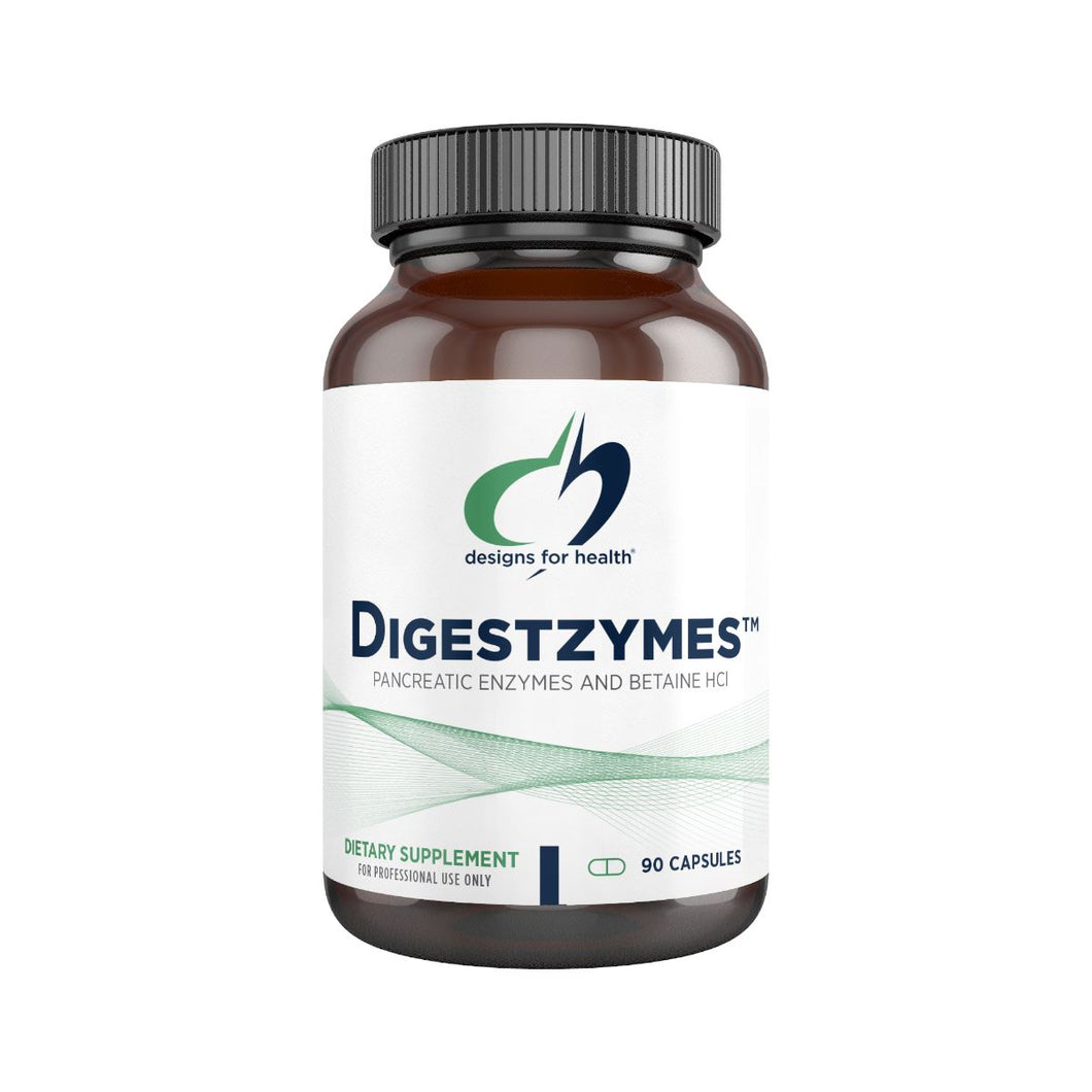Digestzymes™ | Proprietary Blend - 90 & 180 Capsules Oral Supplements Designs For Health 90 Capsules 