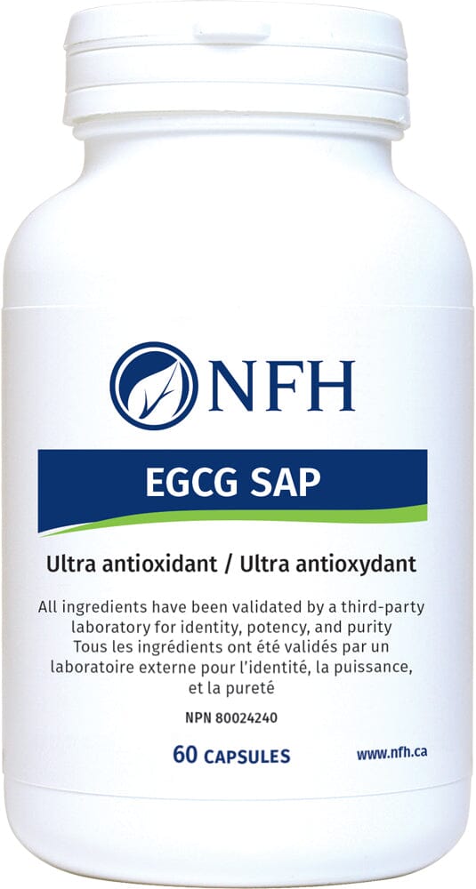 EGCG SAP | Ultra Antioxidant Support - 60 Capsules Oral Supplements Nutritional Fundamentals for Health (NFH) 