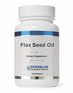 Flax Seed Oil - 100 Softgels Oral Supplement Douglas Laboratories 