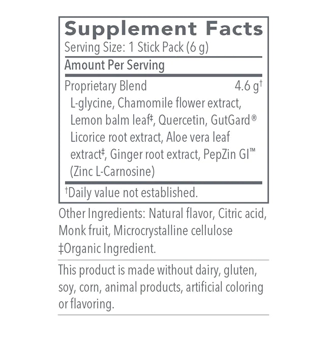 G.I. InnerCalm™ | Botanical Formula - 30 Stick Packs - Restore - 6 grams Oral Supplements Biocidin Botanicals 