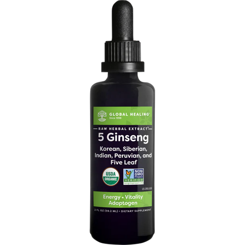 Ginseng | Adaptogen for Energy - 2 fl oz Oral Supplements Global Healing 