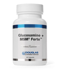 Glucosamine + MSM Forte | Joint Health - 120 & 250 Capsules Oral Supplement Douglas Laboratories 120 Capsules 