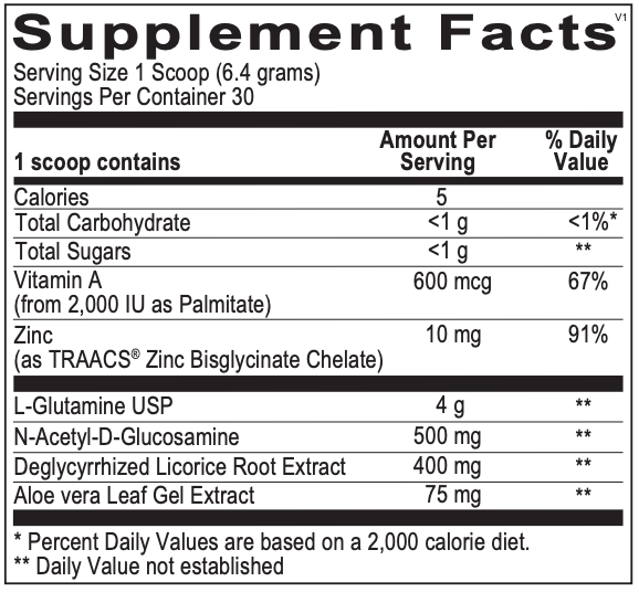 GlutaShield (Vanilla) by Ortho Molecular Products - 30 servings (192g) Oral Supplement Ortho Molecular Products 