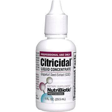 Grapefruit Seed Extract (GSE) (Citricidal) | Highest Concentration - 1 fl oz. Oral Supplements NutriBiotic 