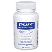 Green Tea Extract | Decaffeinated | Cellular Health - 100 mg - 120 Capsules Oral Supplements Pure Encapsulations 