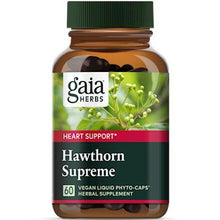 Load image into Gallery viewer, Hawthorn Supreme | Heart Support - 60 Capsules Oral Supplements Gaia Herbs 
