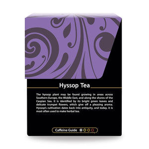 Hyssop Herbal Tea | Organic - 18 Bleach Free Tea Bags Teas Buddha Teas 