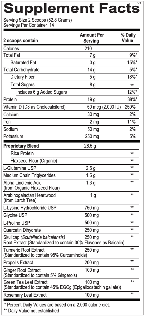Inflammacore (Chocolate Mint) by Ortho Molecular Products - 14 servings (739g) Oral Supplement Ortho Molecular Products 