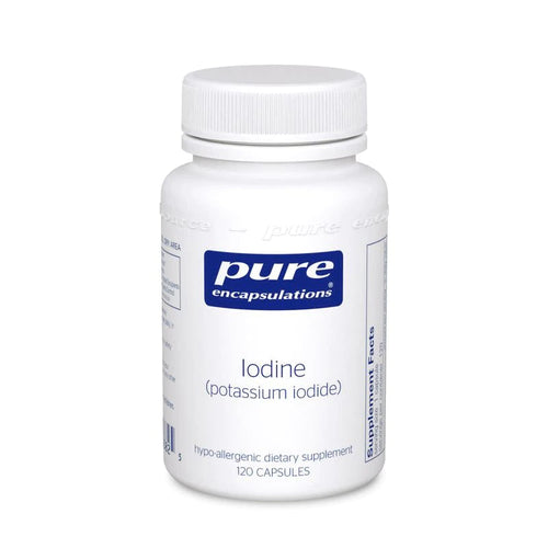 Iodine | Pure Potassium Iodide - 120 Capsules Oral Supplements Pure Encapsulations 