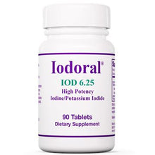 Load image into Gallery viewer, Iodoral® Iodine - Potassium Iodide | High Potency - 90 Scored Tablets - 6.25 mg, 12.5 mg &amp; 50 mg Oral Supplements Allergy Research Group 6.25 mg 
