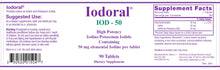 Load image into Gallery viewer, Iodoral® Iodine - Potassium Iodide | High Potency - 90 Tablets - 12.5 mg &amp; 50 mg Oral Supplements Allergy Research Group 