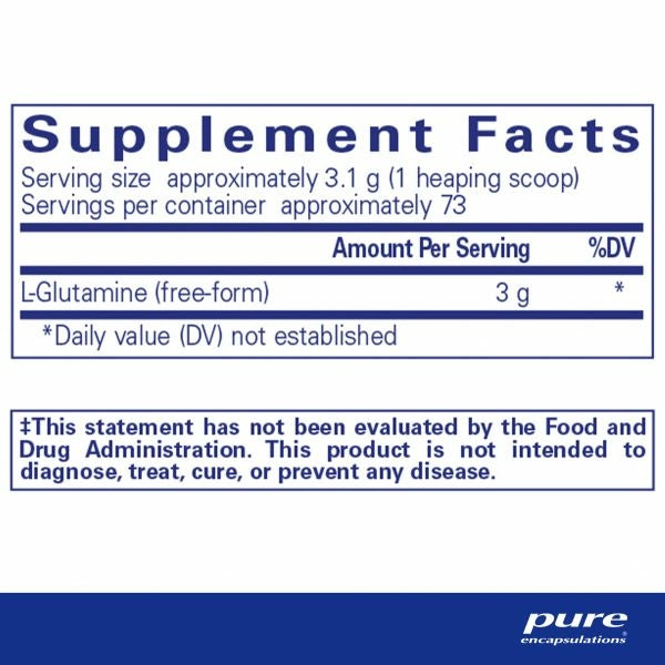 L-Glutamine Powder | Gastrointestinal Health - 8 oz (227 grams) Oral Supplements Pure Encapsulations 