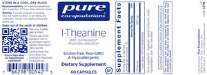 L-Theanine | Promotes Relaxation - 60 Capsules Vitamins & Supplements Pure Encapsulations 