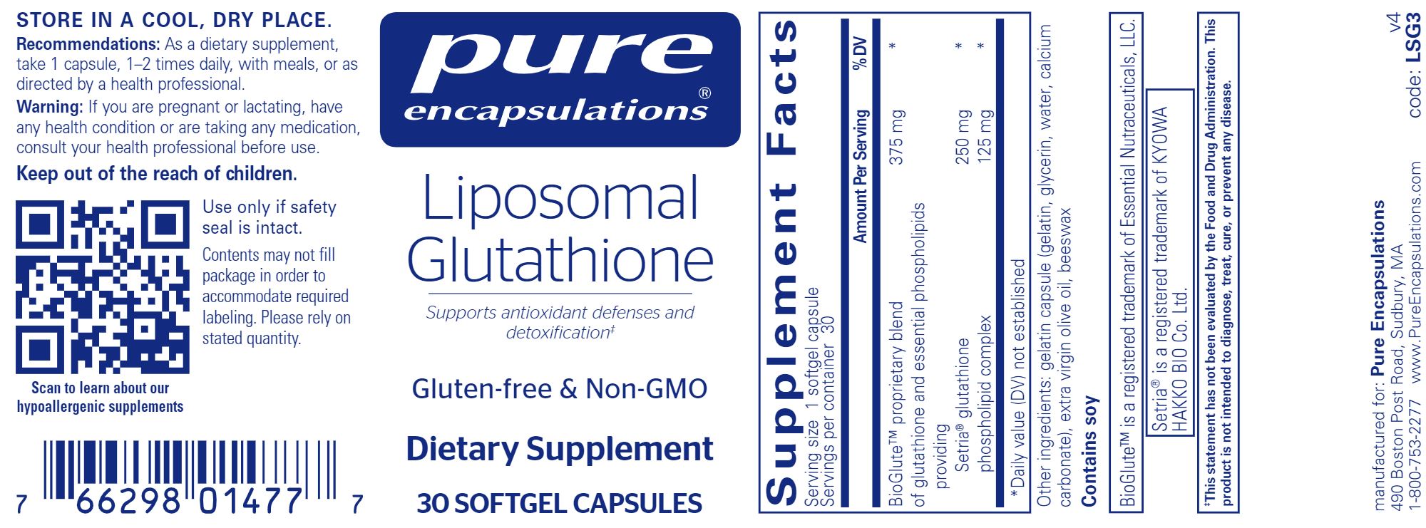 liposomal glutathione 1000 mg Liposomal Glutathione | Antioxidant Defense