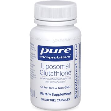 Liposomal Glutathione | Antioxidant Defense - 30 & 60 Softgels Oral Supplements Pure Encapsulations 30 Capsules 