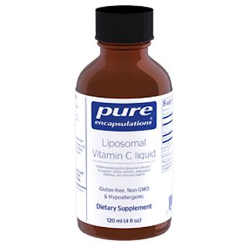 Liposomal Vitamin C | Liquid - 4 fl. oz. Oral Supplement Pure Encapsulations 