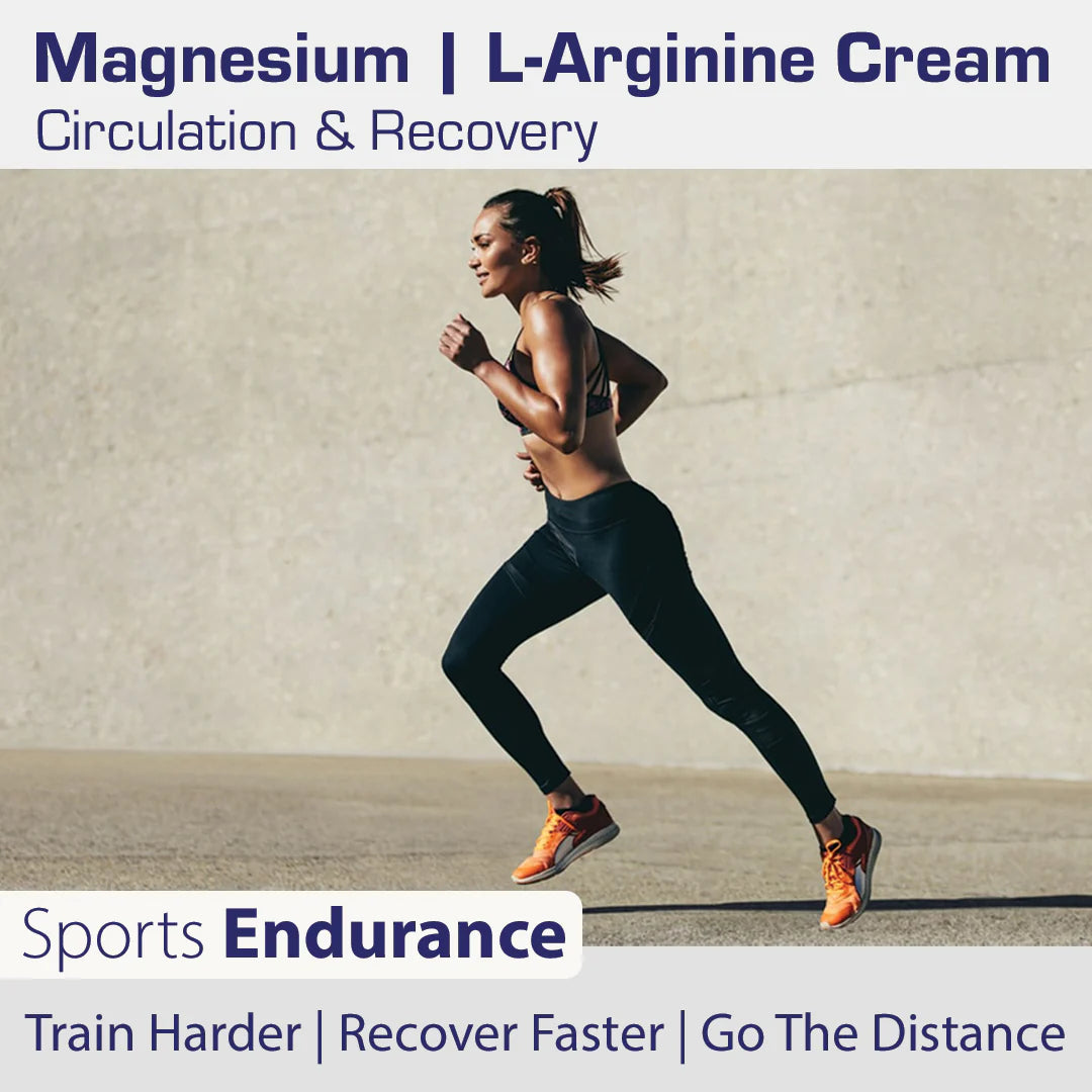 Magnesium L-Arginine Cream | Soothing Topical Cream - 8 oz (226 g) Topical Application NutraSal 
