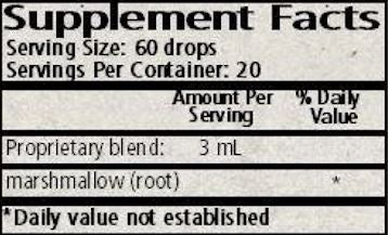 Marshmallow Root (Althaea officinalis) Tincture | Organic - 2 fl oz. (60 mL) Oral Supplements Wise Woman Herbals 