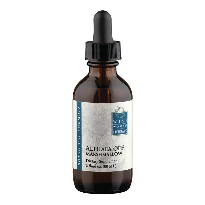 Marshmallow Root (Althaea officinalis) Tincture | Organic - 2 fl oz. (60 mL) Oral Supplements Wise Woman Herbals 