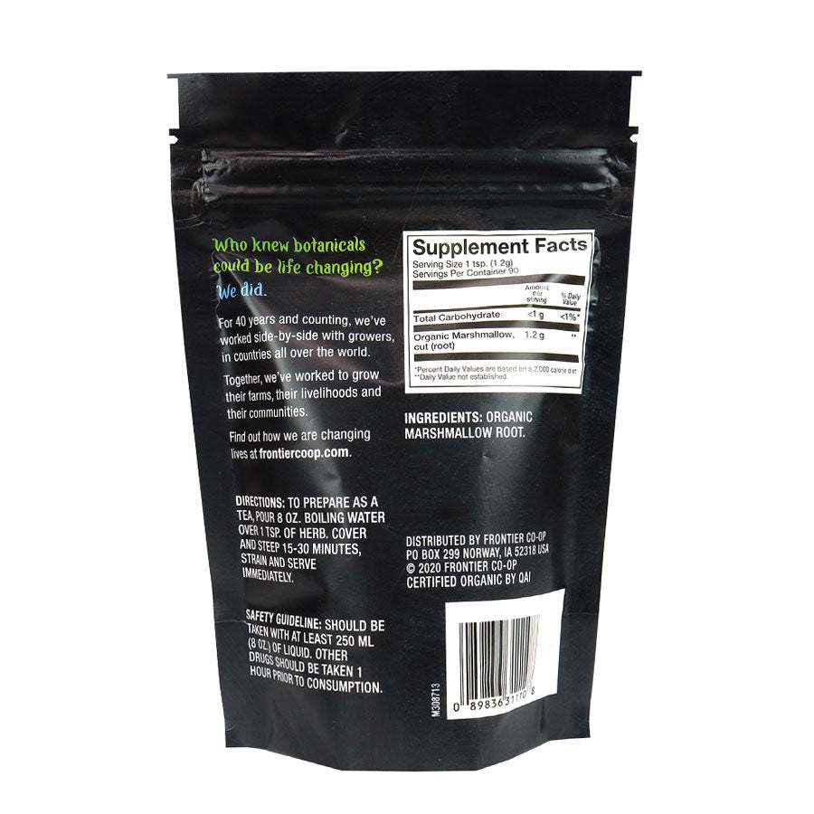 Marshmallow Root | Organic Cut & Sifted - 1 lb & 3.18 oz Teas Frontier Co-op 