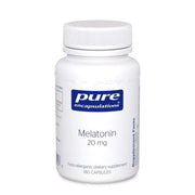 Melatonin | 20 mg - 60 Capsules Oral Supplement Pure Encapsulations 