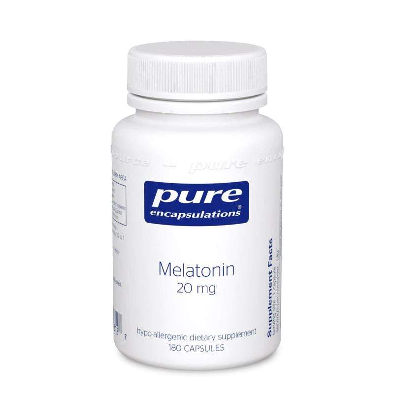 Melatonin | 20 mg - 60 Capsules Oral Supplement Pure Encapsulations 