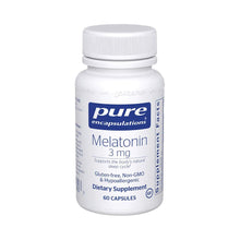 Load image into Gallery viewer, Melatonin 3 mg | Sleep Support - 60 capsules Oral Supplement Pure Encapsulations 
