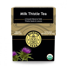 Load image into Gallery viewer, Milk Thistle Herbal Tea | Organic - 18 Bleach Free Tea Bags Teas Buddha Teas 