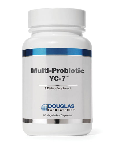 Multi-Probiotic YC-7 | 30 Billion CFU - 60 Capsules Oral Supplement Douglas Laboratories 