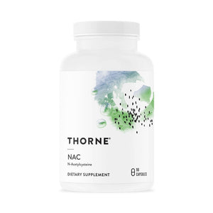 NAC (N-Acetylcysteine) | Antioxidant Support | 500 mg - 90 Capsules Oral Supplements Thorne 