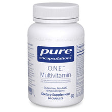 Load image into Gallery viewer, O.N.E. Multivitamin | Once-Daily Nutrient Essentials - 60 Capsules Oral Supplements Pure Encapsulations 