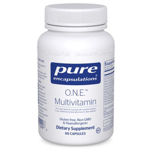 O.N.E. Multivitamin | Once-Daily Nutrient Essentials - 60 Capsules Oral Supplements Pure Encapsulations 