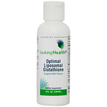 Optimal Liposomal Glutathione | Antioxidant - Mint Flavored - 4 fl oz Oral Supplements Seeking Health 