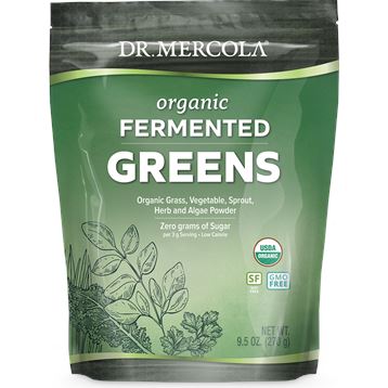 Organic Fermented Greens Powder - 90 Servings Oral Supplements Dr. Mercola 