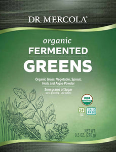 Organic Fermented Greens Powder - 90 Servings Oral Supplements Dr. Mercola 