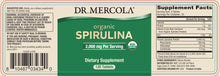 Load image into Gallery viewer, Organic Spirulina - 120 Tablets Oral Supplements Dr. Mercola 