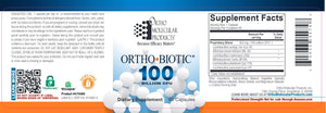 Ortho Molecular Ortho Biotic Probiotic – 100 Billion CFU, 60 Capsules, Free Shipping