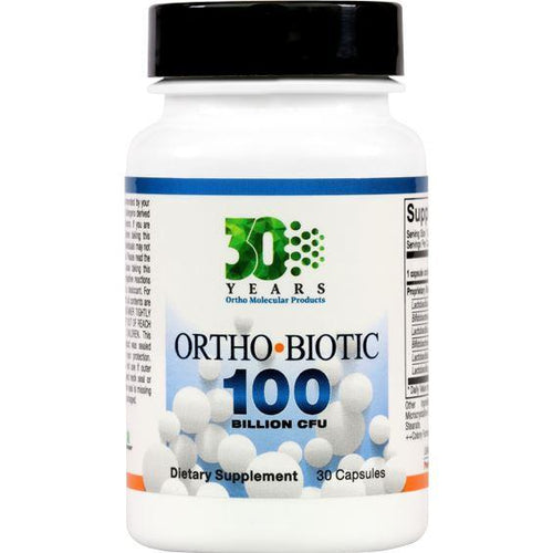 Ortho Biotic 100 B by Ortho Molecular Products - 30 capsules Oral Supplement Ortho Molecular Products 