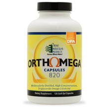 Load image into Gallery viewer, Orthomega 820 | Triglyceride Omega-3 Fish Oil - 60 or 120 Softgels Oral Supplement Ortho Molecular Products 120 Softgels 