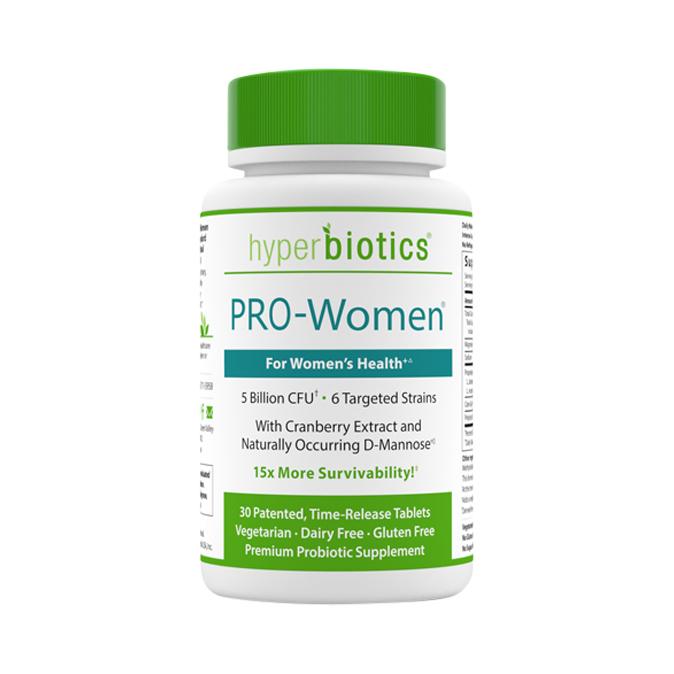 PRO-Women | 6 Strain Probiotics For Women - 30 capsules Oral Supplement Hyperbiotics 