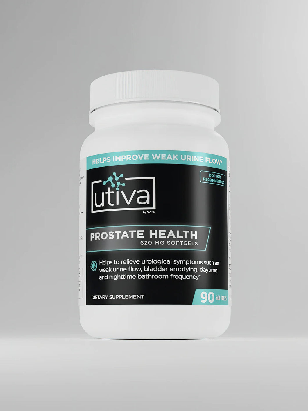 Prostate Health | Powerful All Natural - 90 Softgels Oral Supplements Utiva 