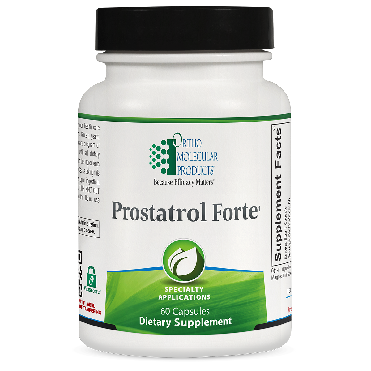 Prostatrol Forte | Prostate Support - 60 Capsules Oral Supplements Ortho Molecular Products 