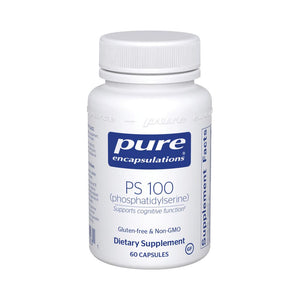 PS 100 | Phosphatidylserine Nutrients - 60 capsules Oral Supplement Pure Encapsulations 