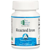 Reacted Iron | High Concentration & Gentle - 60 Capsules Oral Supplements Ortho Molecular Products 