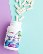 Load image into Gallery viewer, RestorFlora | Spore + Yeast Probiotic - 50 Capsules Oral Supplements MicroBiome Labs 
