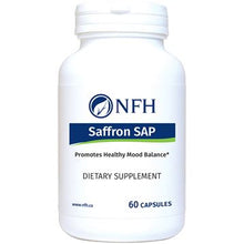 Load image into Gallery viewer, Saffron SAP | 30 mg - 60 Capsules Oral Supplement Nutritional Fundamentals for Health (NFH) 