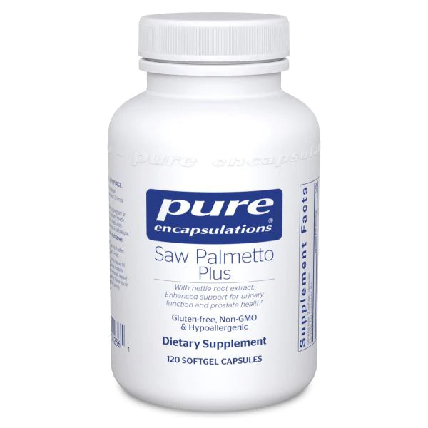 Saw Palmetto Plus | Broad support for urinary function and prostate health - 60, 120 & 250 Softgels Oral Supplements Pure Encapsulations 120 Softgels 